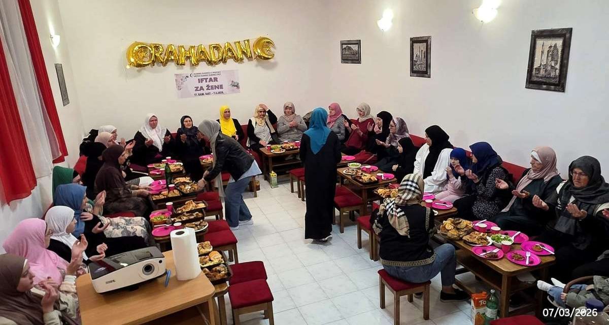 Drugi iftar za žene u Medžlisu Islamske zajednice Split