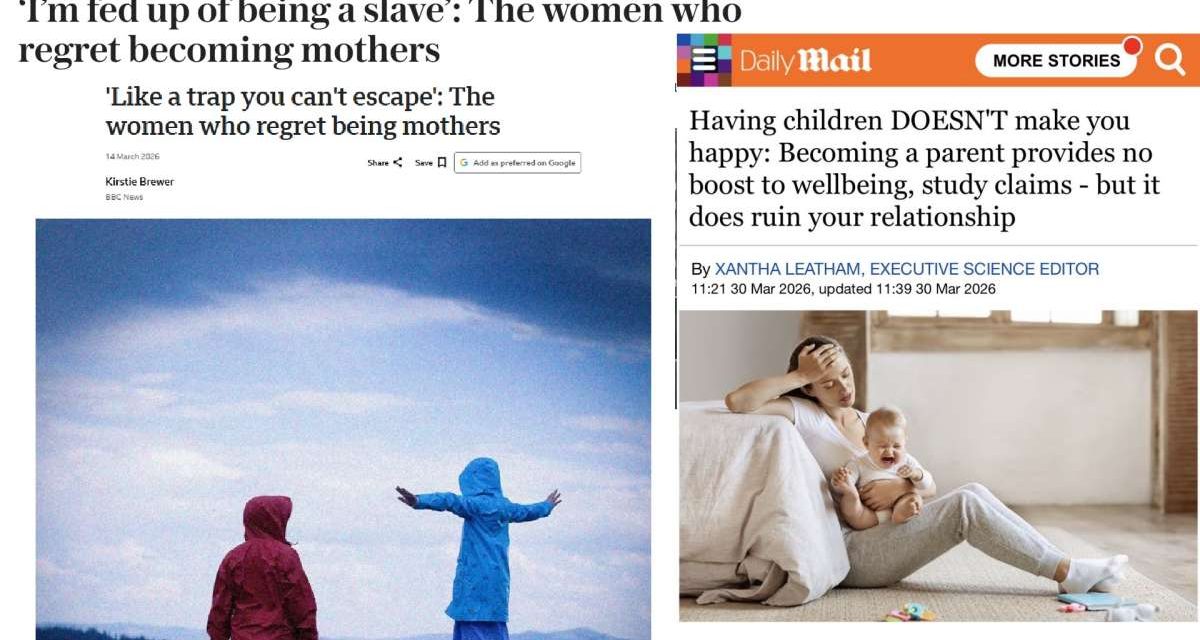 Od “djeca ne usrećuju” do “žalim što sam postala majka”