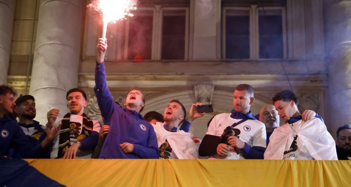 Nakon drame u Zenici: Bosna slavila cijelu noć, Italija priča o historijskom krahu