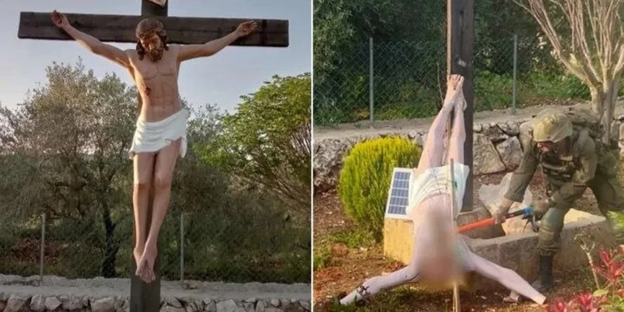 Kršćanski lideri traže kaznu zbog uništavanja kipa Isusa