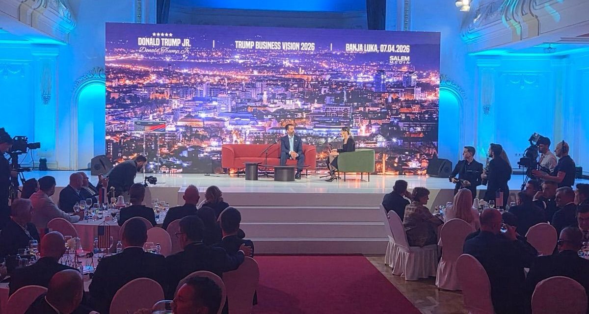 Trumpov mali i Dodikov mali o velikim planovima za njihove porodice