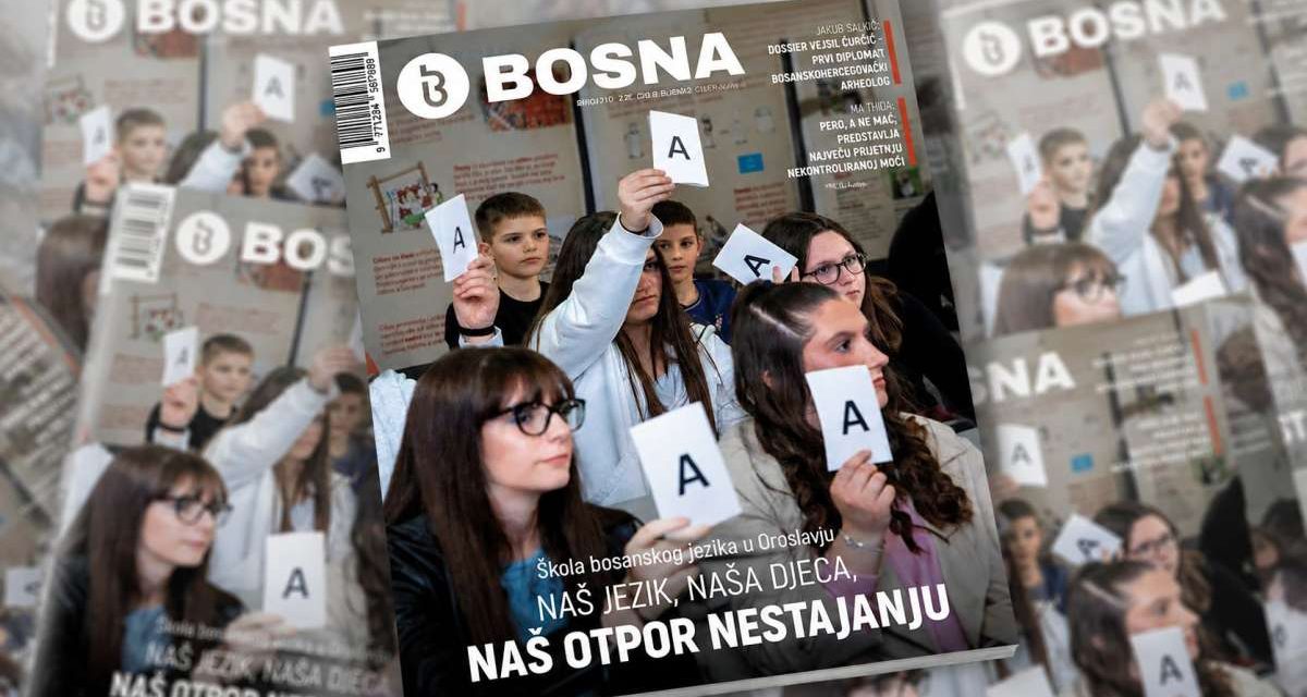 Deseti broj „Bosne“: Naš jezik, naša djeca, naš otpor nestajanju