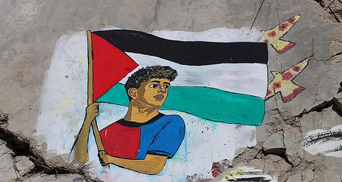 Dok u Izraelu pjene: Mural Laminea Yamala s palestinskom zastavom u Gazi