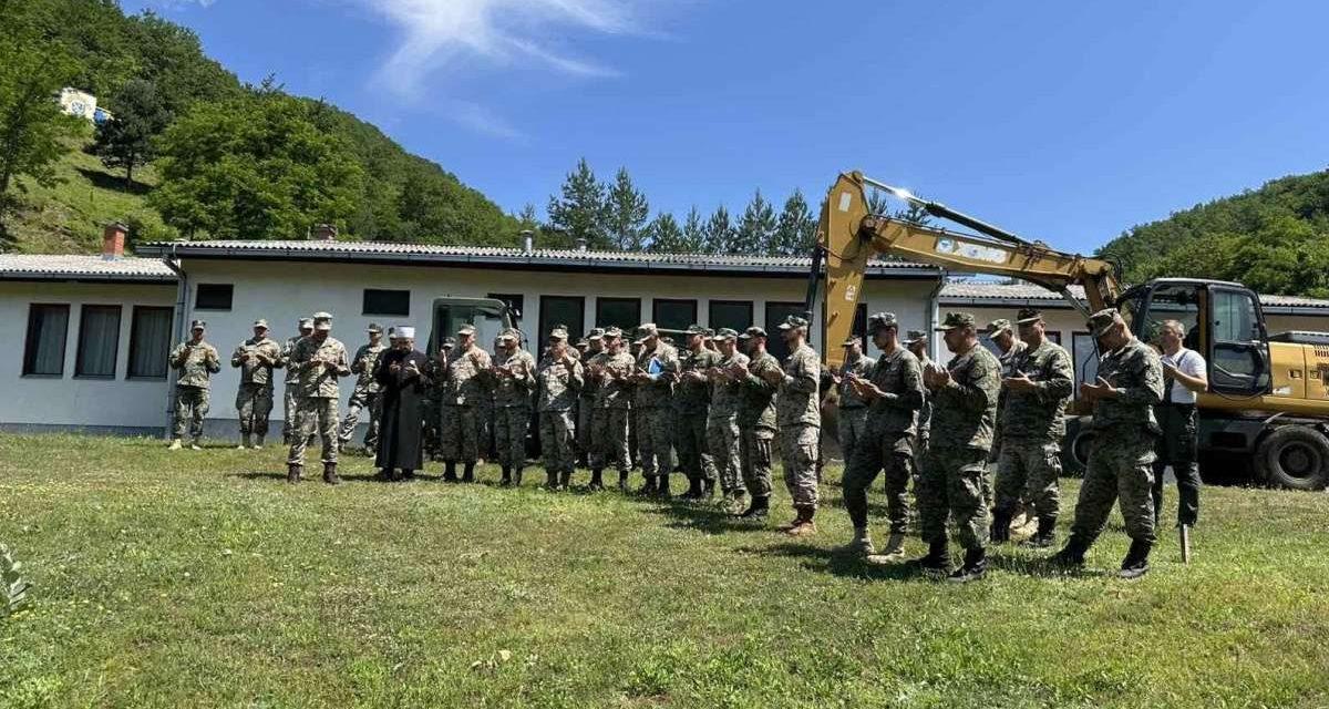 Počela izgradnja prvog vojnog mesdžida Oružanih snaga BiH