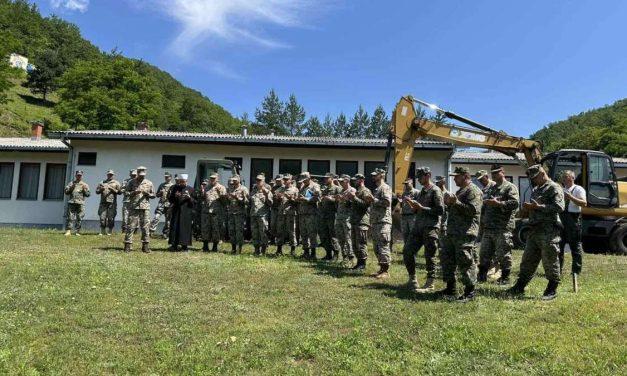 Počela izgradnja prvog vojnog mesdžida Oružanih snaga BiH