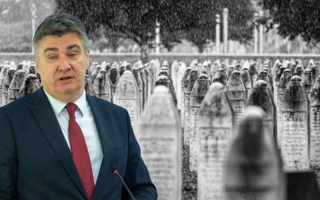 Ponovo prešućuje Genocid u Srebrenici: Zoran Milanović i skandalozni historijski revizionizam