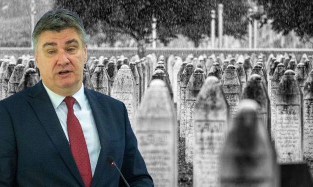Ponovo prešućuje Genocid u Srebrenici: Zoran Milanović i skandalozni historijski revizionizam