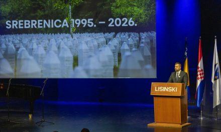 Bošnjačka nacionalna manjina i hrvatski državni vrh odali počast žrtvama Srebrenice