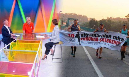 Ultramaraton Vukovar – Srebrenica predstavljen u programu Hrvatske radio-televizije