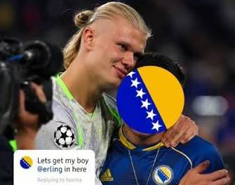 Haaland i stranica “Bosnia” hit na internetu