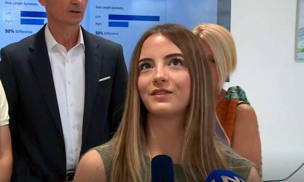 Nakon liječenja u Zagrebu Ella Jovanović ponovo samostalno hoda