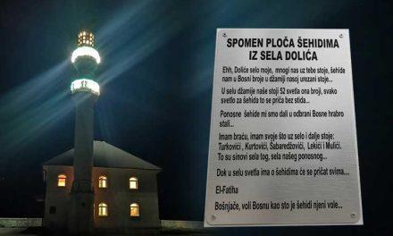 Dolići kod Sjenice: 52 svjetla na munari za 52 šehida