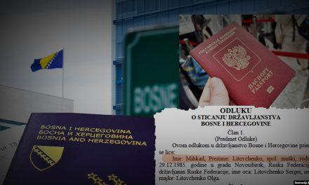 Posebna procedura: Kako ruski državljani dobijaju bh. pasoše po osnovu “naročite koristi”
