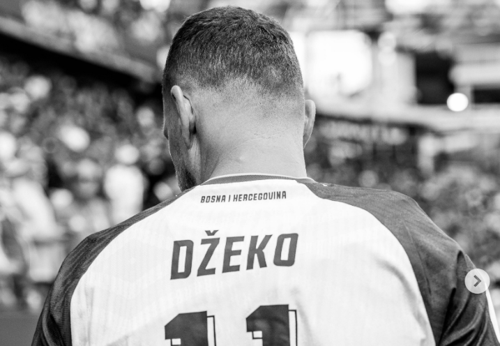 Edin Džeko: Oproštaj na Bilinom polju