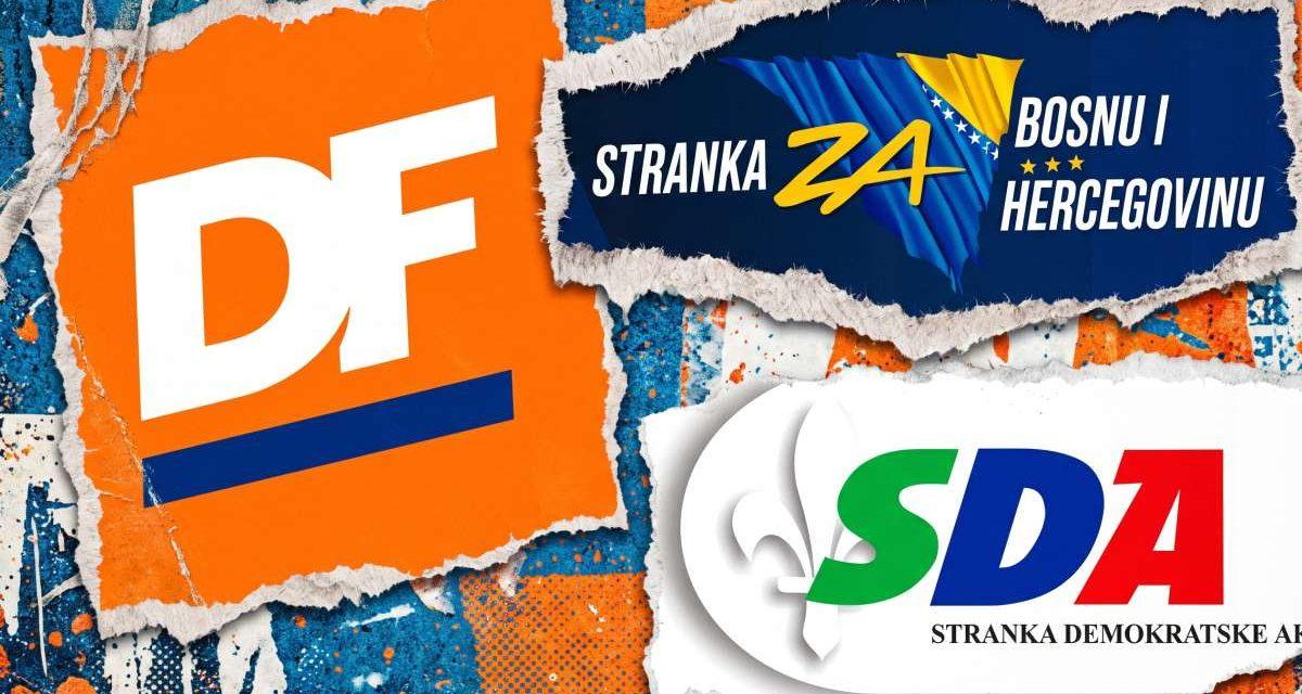 Brojevi, klubovi, domovi, veto: Može li koalicija SDA–SBiH–DF preuzeti vlast po vertikali?
