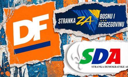 Brojevi, klubovi, domovi, veto: Može li koalicija SDA–SBiH–DF preuzeti vlast po vertikali?