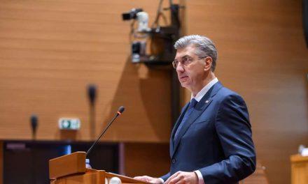 Plenković: Vlada se u najtežim okolnostima potvrdila kao sidro političke stabilnosti