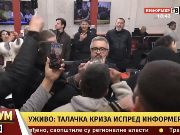 Reality show Srbija: Građani upali u redakciju Informera da se obračunaju s Draganom J. Vučičevićem